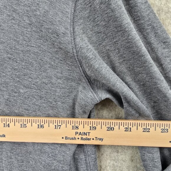 Abercrombie & Fitch Gray Long Sleeve Crewneck Sweatshirt Medium Cotton Blend - Picture 7 of 7